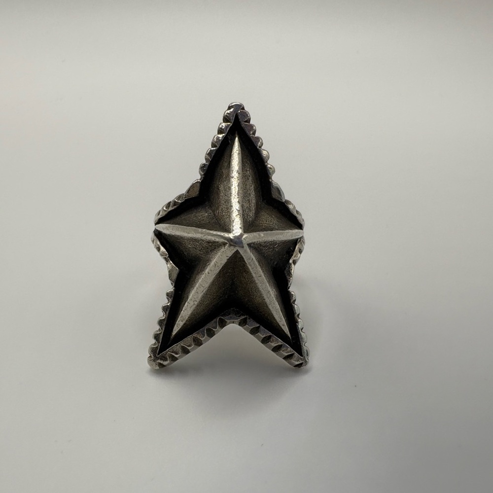 Cody Sanderson Navajo Sterling star ring